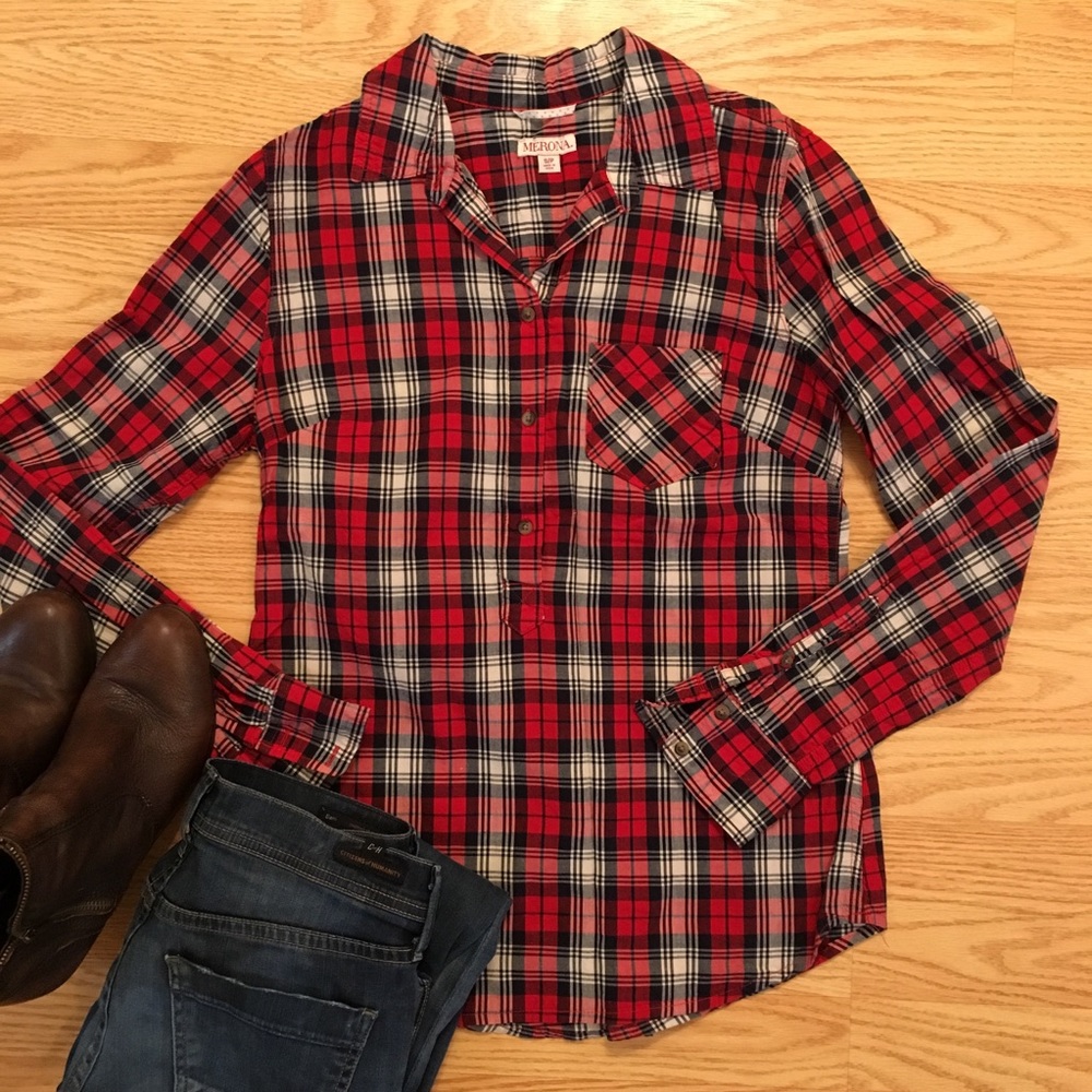 Merona Plaid Shirt